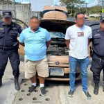 Detienen a guatemaltecos señalados de trasladar droga en El Salvadort