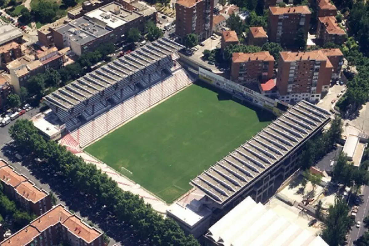 Estadio de Vallecas, casa del Rayo Vallecano - Rayo Vallecano