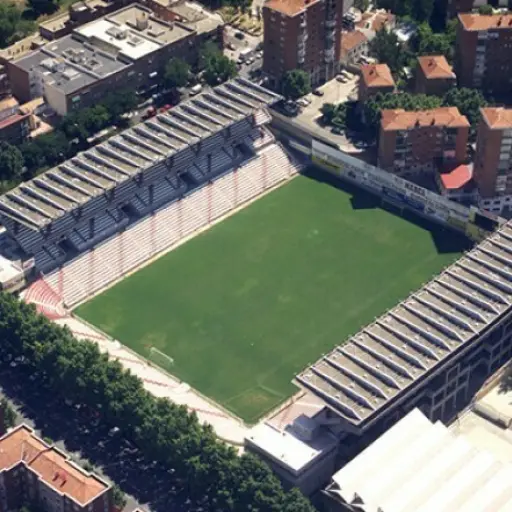 Estadio de Vallecas, casa del Rayo Vallecano - Rayo Vallecano