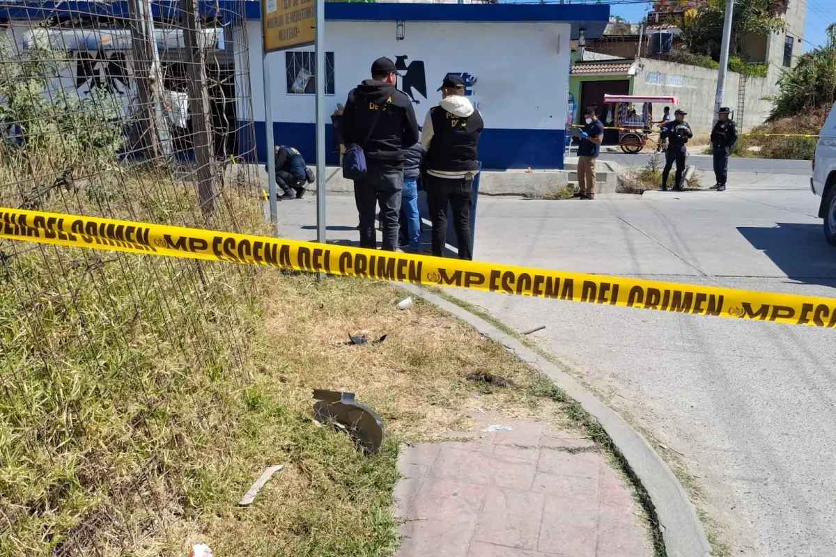 El cuerpo del fallecido quedó cerca de un lugar de la localidad., PNC de Guatemala.