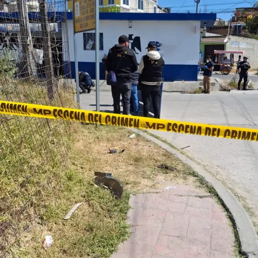 El cuerpo del fallecido quedó cerca de un lugar de la localidad. ,PNC de Guatemala.