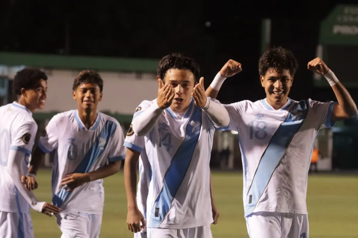 Selección Sub-17 de Guatemala venció a Granada en el estadio Cementos Progreso 
