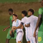 Celebración de Guatemala ante Granada en el premundial sub-17 - Alex Meoño