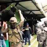 Requisa en Preventivo de zona 18: más de 300 televisores y cámaras antigás incautadast