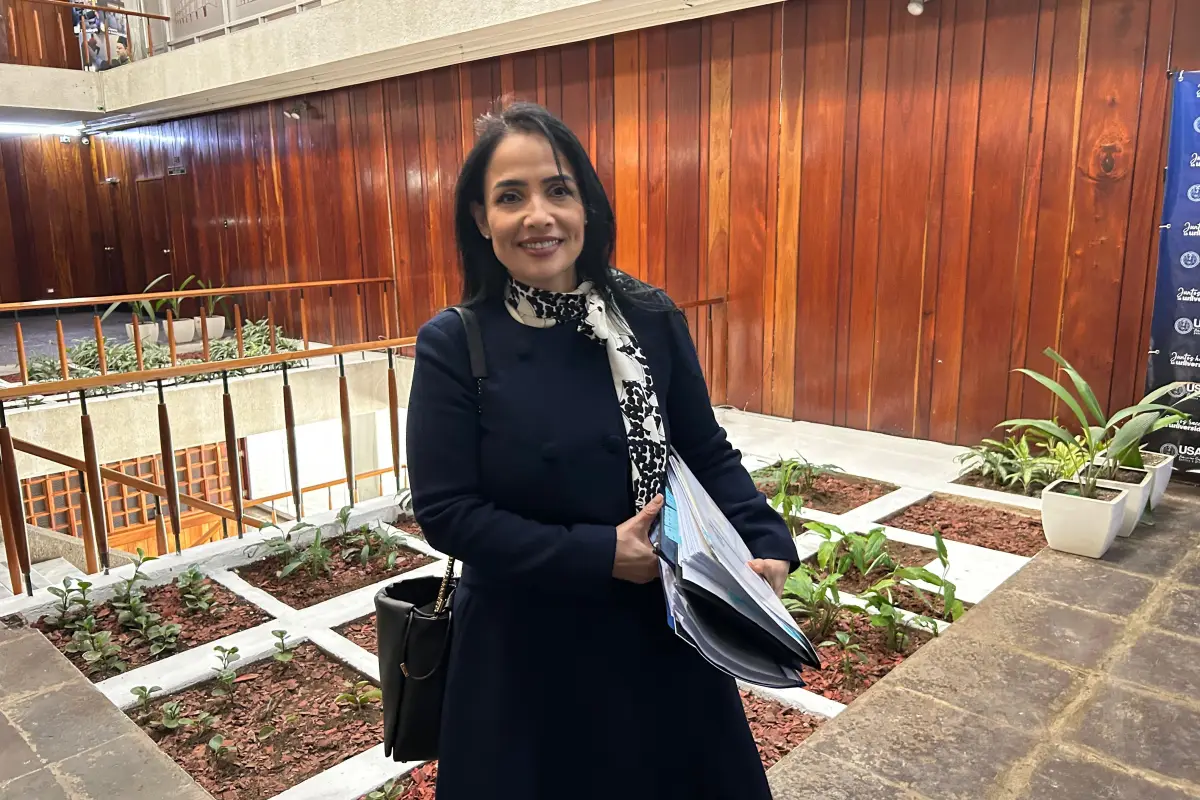 La magistrada presidenta de la Corte de Constitucionalidad (CC), Leyla Susana Lemus Arriaga., Foto Omar Solís