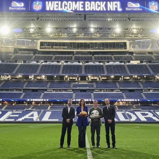 Autoridades de la comunidad de Madrid en el estadio Santiago Bernabéu - EFE
