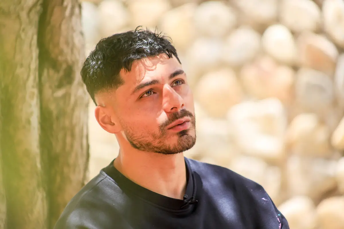 Darwin Lom en entrevista con la agencia EFE - EFE