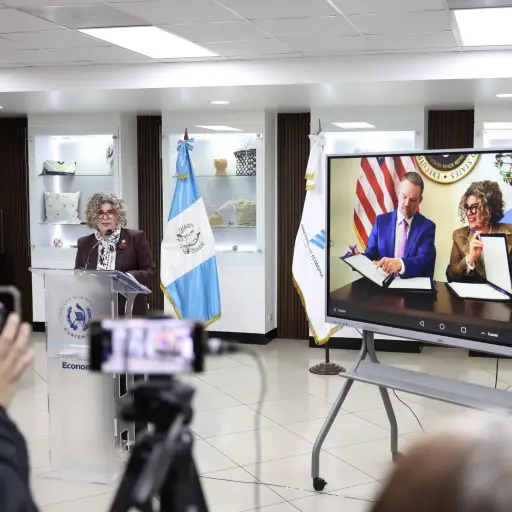 Gabriela García, ministra de Economía ,Foto Mineco