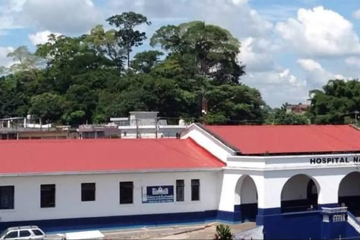Sede del Hospital Nacional de Mazatenango, Suchitepéquez., archivo: Ministerio de Salud
