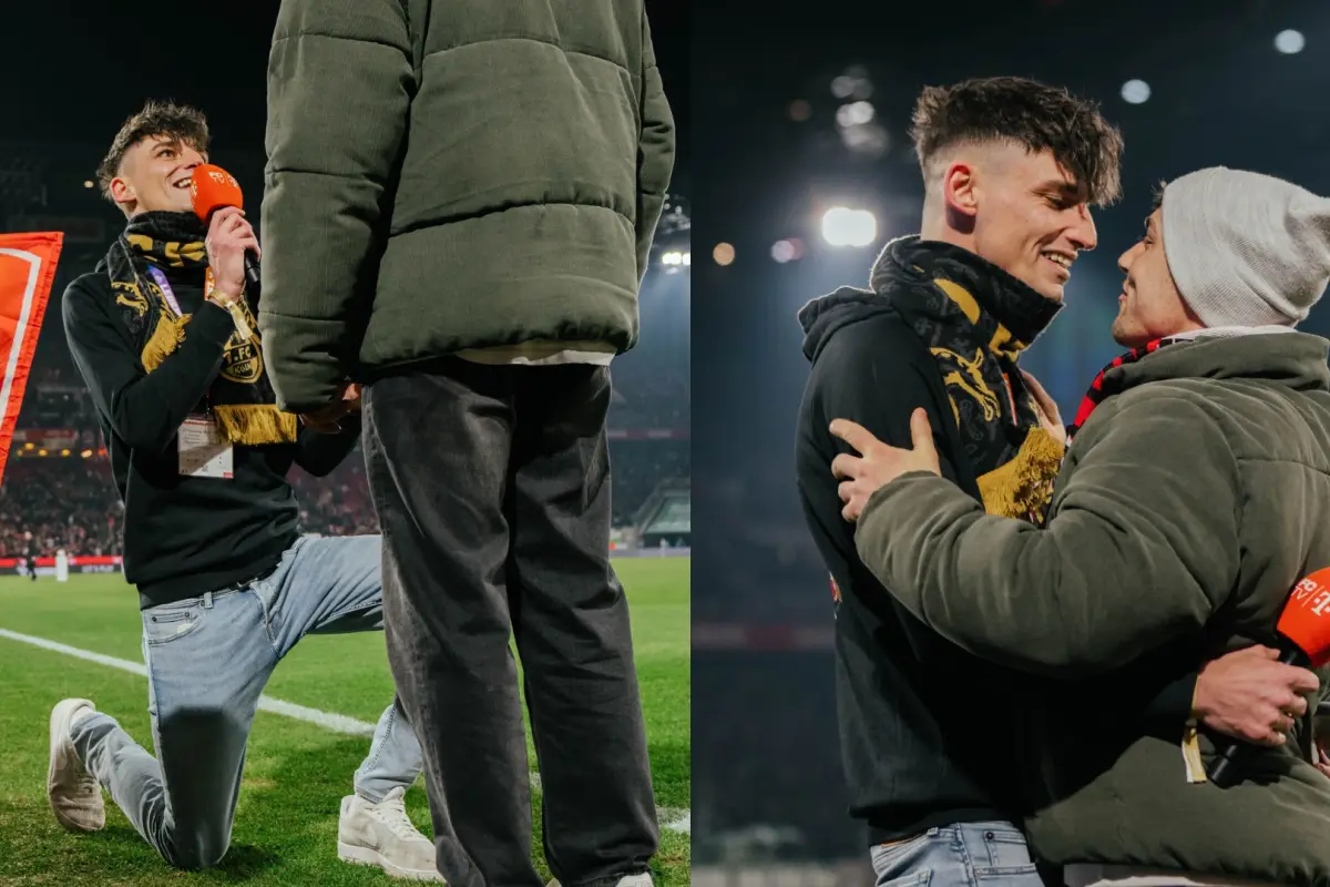 El árbitro alemán Pascal Kaiser pidió matrimonio a su novio 