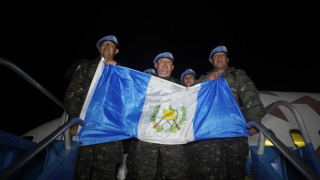 Guatemala envía su contingente número 25 a República Democrática del Congo | Ejército de Guatemala