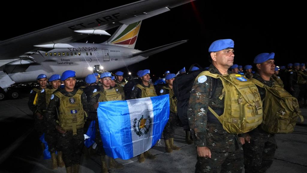 Guatemala envía su contingente número 25 a República Democrática del Congo | Ejército de Guatemala