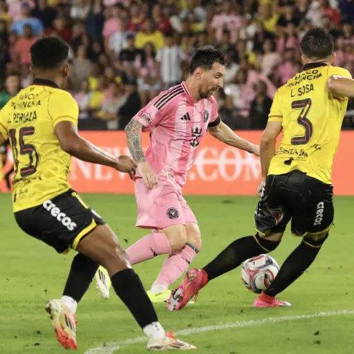 Partido amistoso entre el Inter Miami y el Barcelona SC - EFE