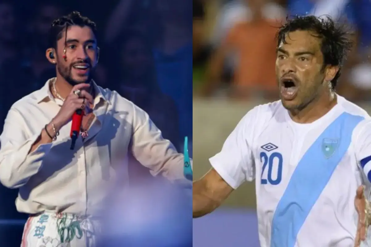 Bad Bunny y Carlos Ruiz 