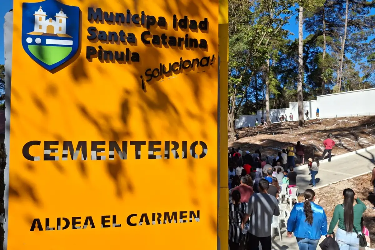 El Cementerio de la aldea El Carmen tiene capacidad para unas 5 mil personas., Álex Meoño.