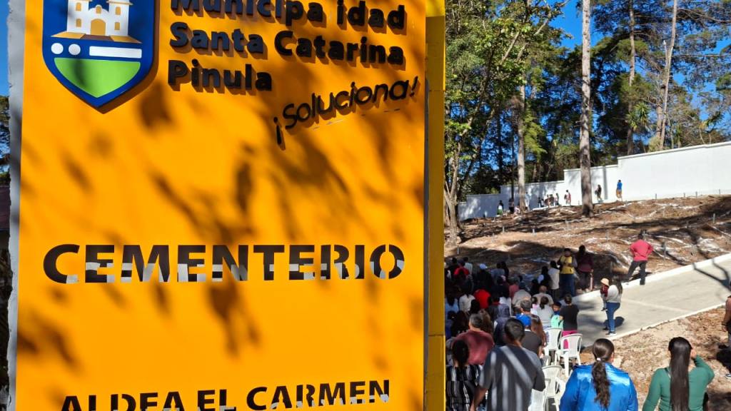 Inauguran cementerio en El Carmen, Santa Catarina Pinula | Álex Meoño