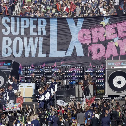 Green Day en Super Bowl ,Redes sociales