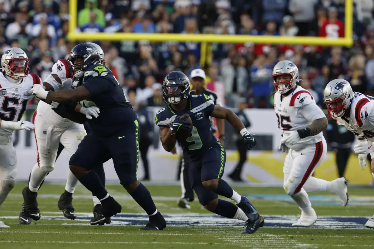 Imagen de archivo del duelo entre Patriots y Seahawks en el último Super Bowl - EFE
