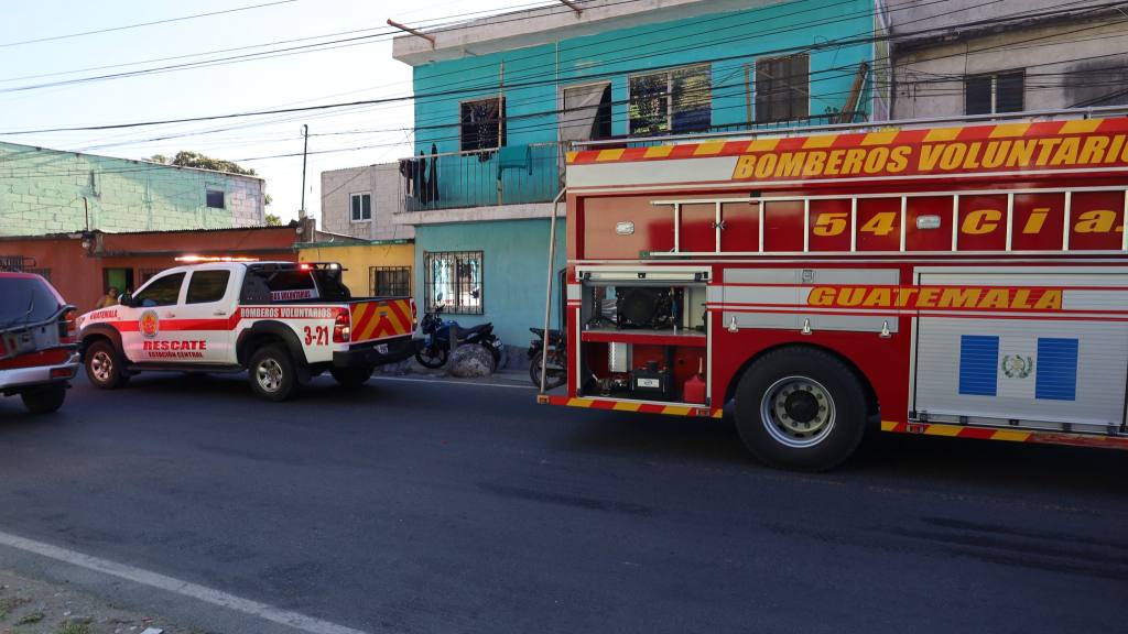 Uno de los incendios ocurrió en la zona 1 de Villa Canales. | Bombeos Voluntarios