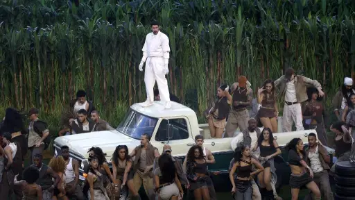 Bad Bunny en el Super Bowl ,Foto EFE