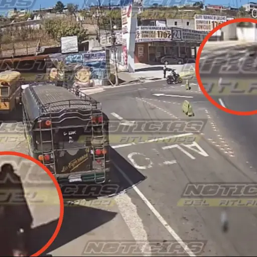 Un accidente de tránsito ocurrido este 8 de febrero en el kilómetro 42.5 de la ruta Interamericana. ,Captura de pantalla video de X.