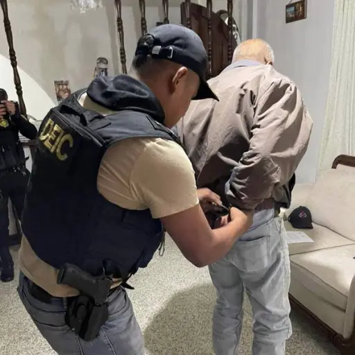 El sospechoso de quitarle la vida a su hijo fue capturado en un sector de Mixco. ,PNC