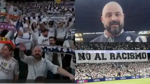 Aficionado de Real Madrid rompe el silencio tras saludo nazi