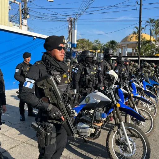 Lanzamiento del Plan Centinela, segunda fase, en Escuintla. ,PNC