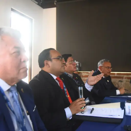 Presentación resultados elección magistrados para CC  ,Omar Solís