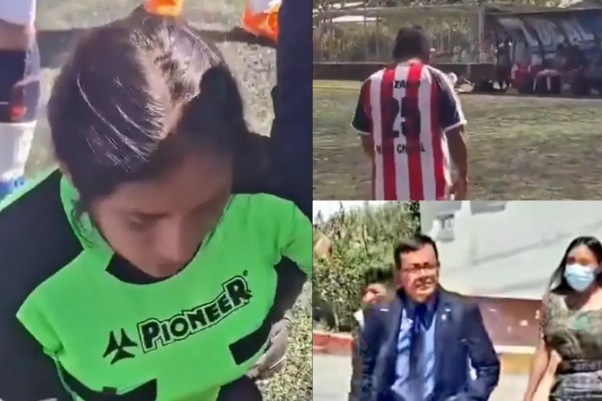 Jakeline Marroquín fue agredida por Bernabé Cruz en partido celebrado en Quiché