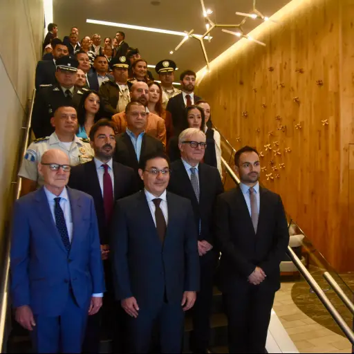 Clausura del taller especializado Prevención y lucha contra las extorsiones desde los centros penitenciarios. ,Omar Solís/Emisoras Unidas
