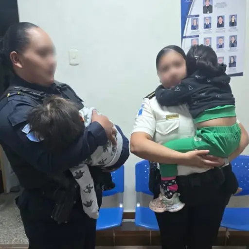 La PNC coordinó con la PGN tras el rescate de los niños en Jalapa. ,PNC