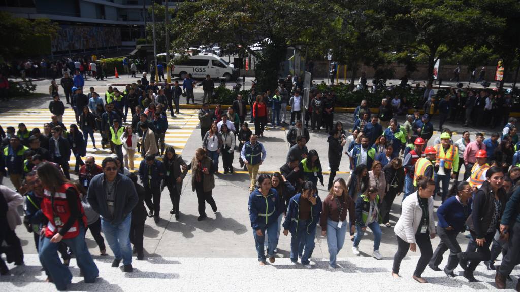 Simulacro Nacional por Sismo 2026 en Ciudad de Guatemala | Omar Solís/EU