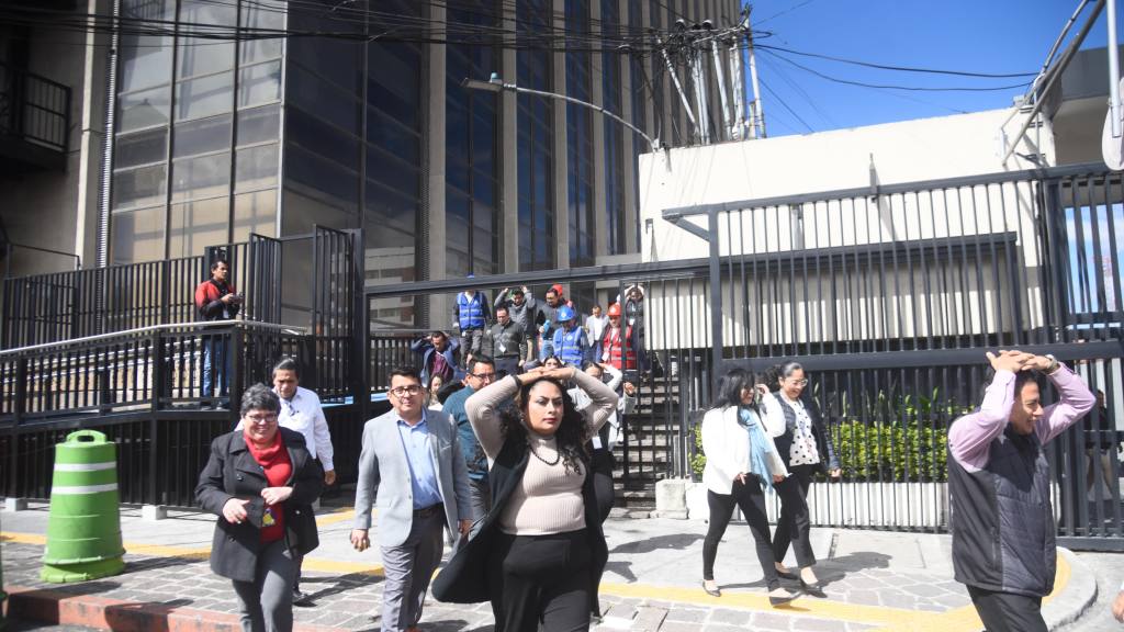 Simulacro Nacional por Sismo 2026 en Ciudad de Guatemala | Omar Solís/EU