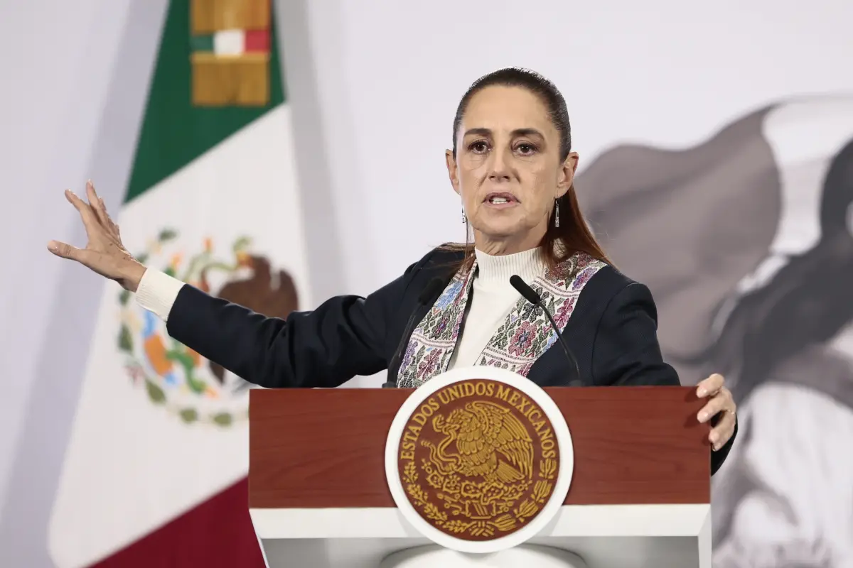 La presidenta de México, Claudia Sheinbaum, asegura que hay confianza para el Mundial 2026