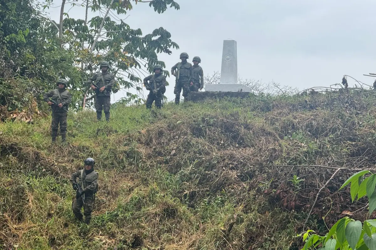 Patrullajes de personal del Ejército de Guatemala en la frontera con México., Ministerio de la Defensa