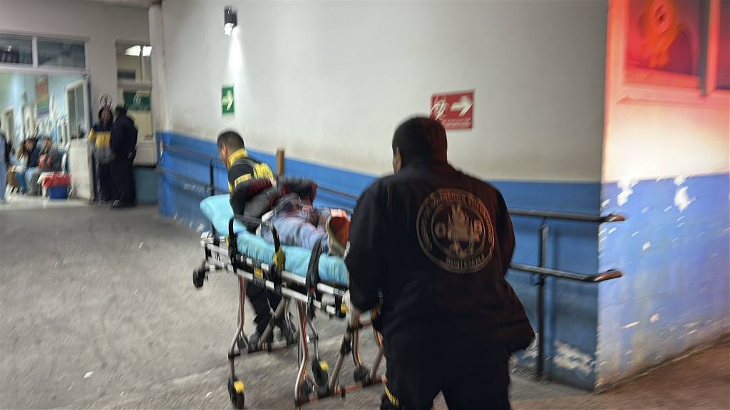 El hecho de violencia tuvo lugar en la 4ª. calle y 8ª. avenida de la zona 3, de San José Pinula. | Bomberos Voluntarios