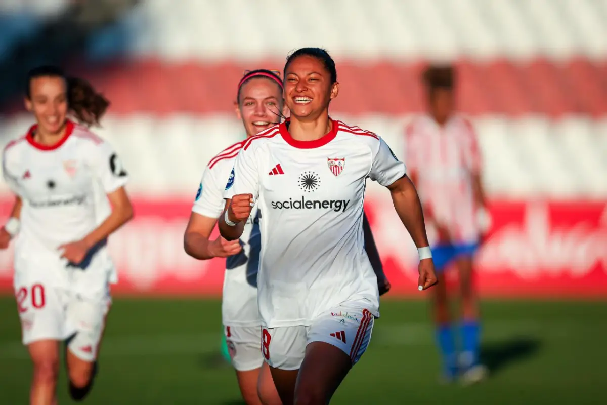 Andrea Álvarez anota doblete en el triunfo del Sevilla ante el Atlético - Sevilla FC