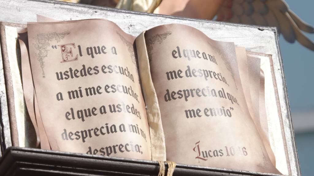 Jesús Nazareno del Consuelo insta a escuchar a sus enviados | Álex Meoño