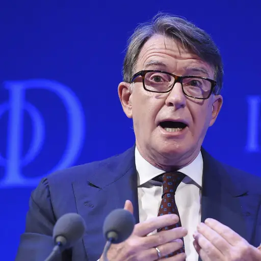 Peter Mandelson, exministro británico ,EFE