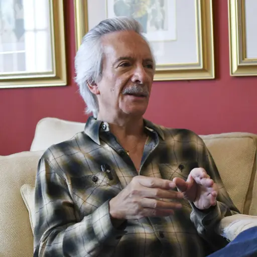 El periodista guatemalteco José Rubén Zamora Marroquín mantiene una entrevista con EFE en Ciudad de Guatemala. ,EFE