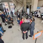 Durante la tarde se registró una alta afluencia de aspirantes a Fiscal General. ,Foto Omar Solís