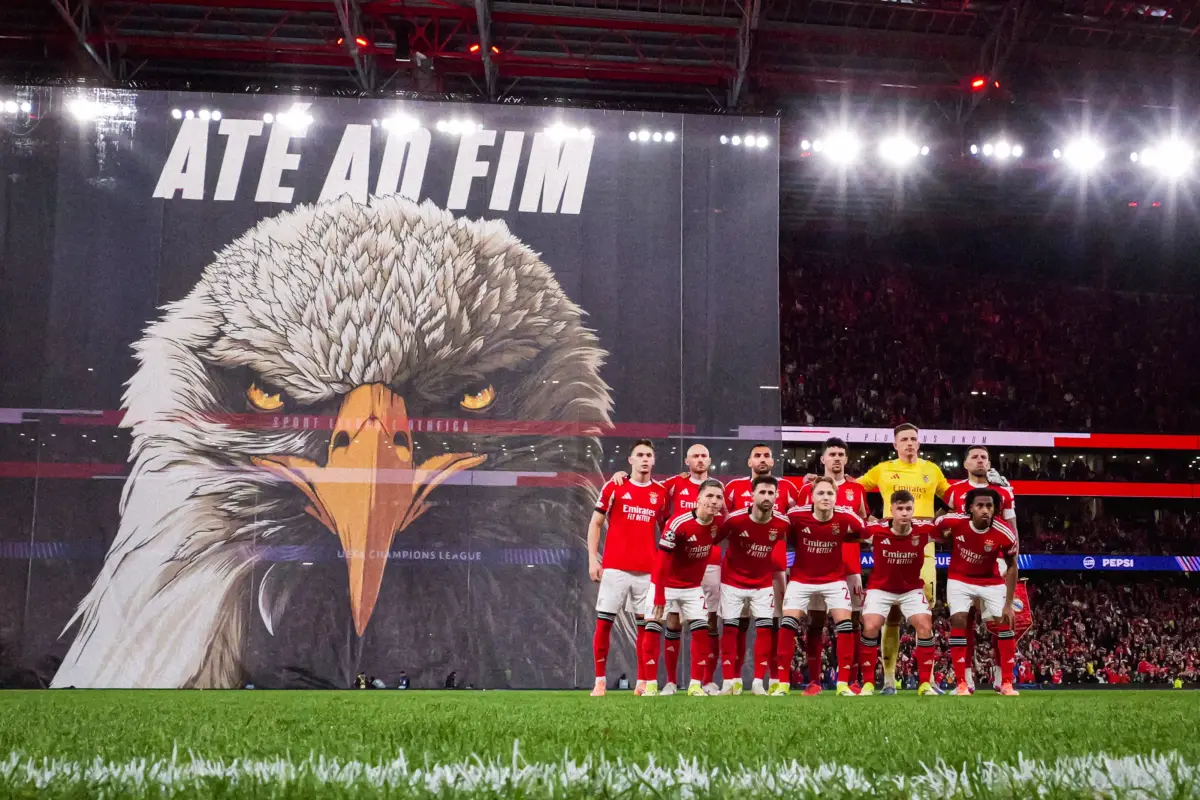 Alineación del Benfica en su partido contra el Real Madrid en Lisboa - SL Benfica