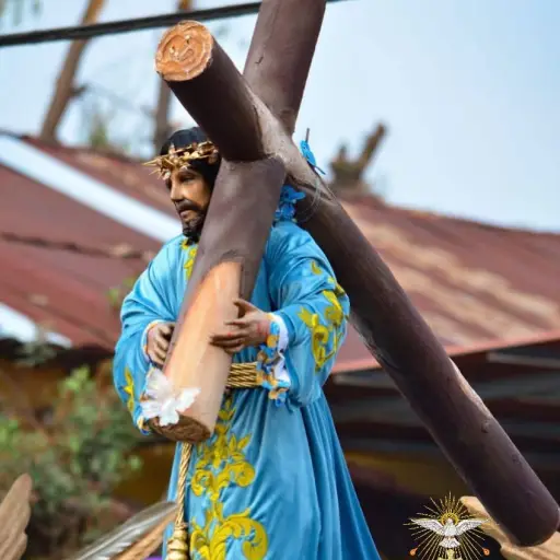 La venerada imagen de Jesús Nazareno de la Juventud saldrá en procesión durante el segundo sábado de Cuaresma. ,Hermandad de la Juventud de Villa Nueva