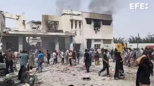 Agencias internacionales reportaron la muerta de más de 85 niñas tras bombardeo a una escuela de Irán. ,EFE