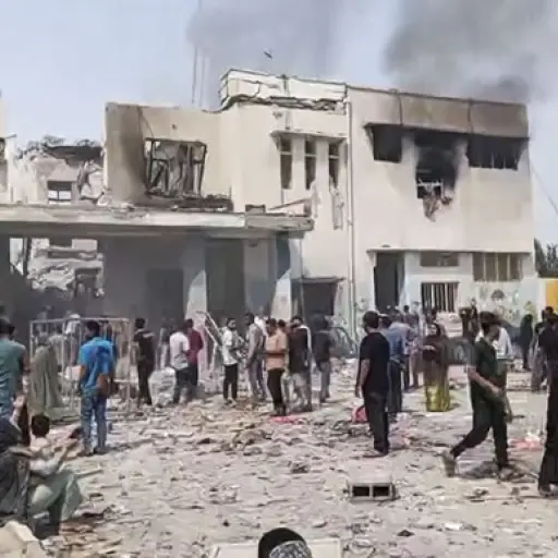 Agencias internacionales reportaron la muerta de más de 85 niñas tras bombardeo a una escuela de Irán. ,EFE