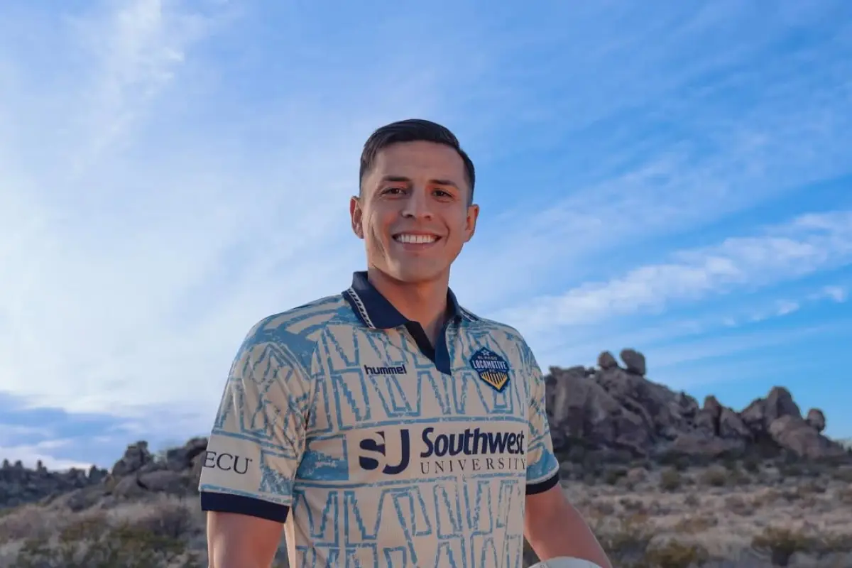 Rubio Rubín, delantero guatemalteco de El Paso Locomotive de la USL - instagram @rubiorubin