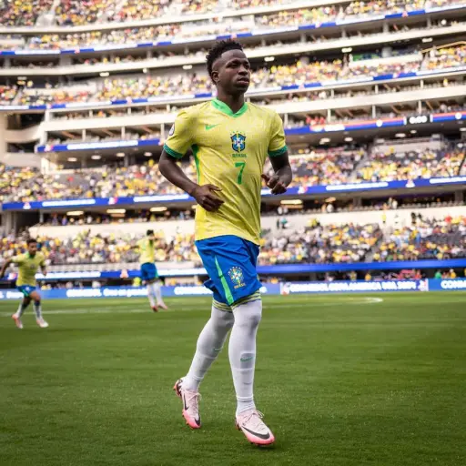 Vinícius Jr., seleccionado de Brasil durante la Copa América 2024 - instagram @vinijr
