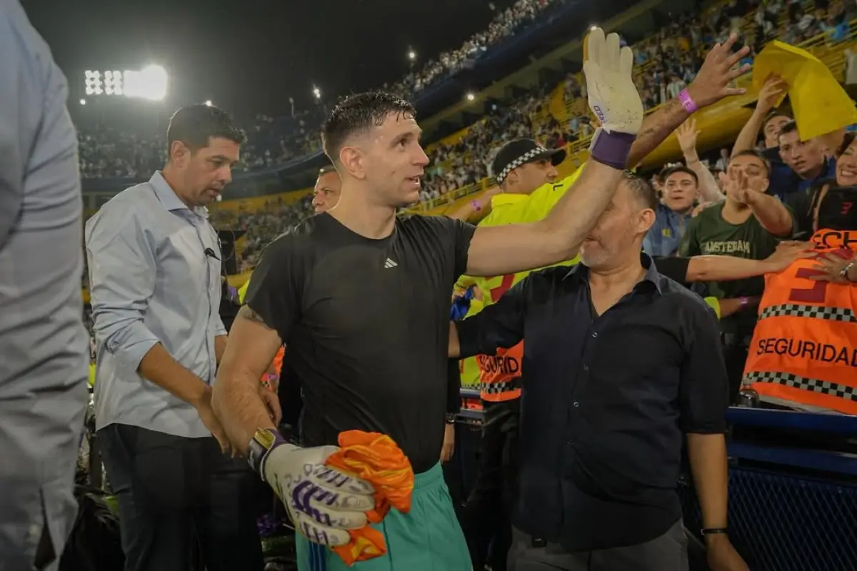 Emiliano Martínez, portero de Argentina - instagram @emi_martinez26