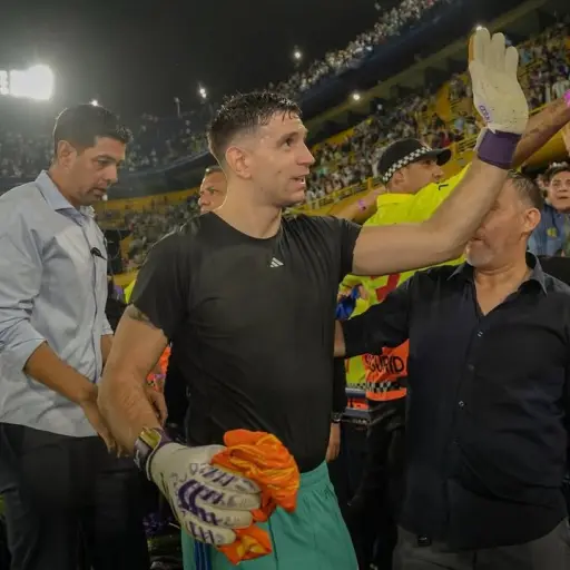 Emiliano Martínez, portero de Argentina - instagram @emi_martinez26